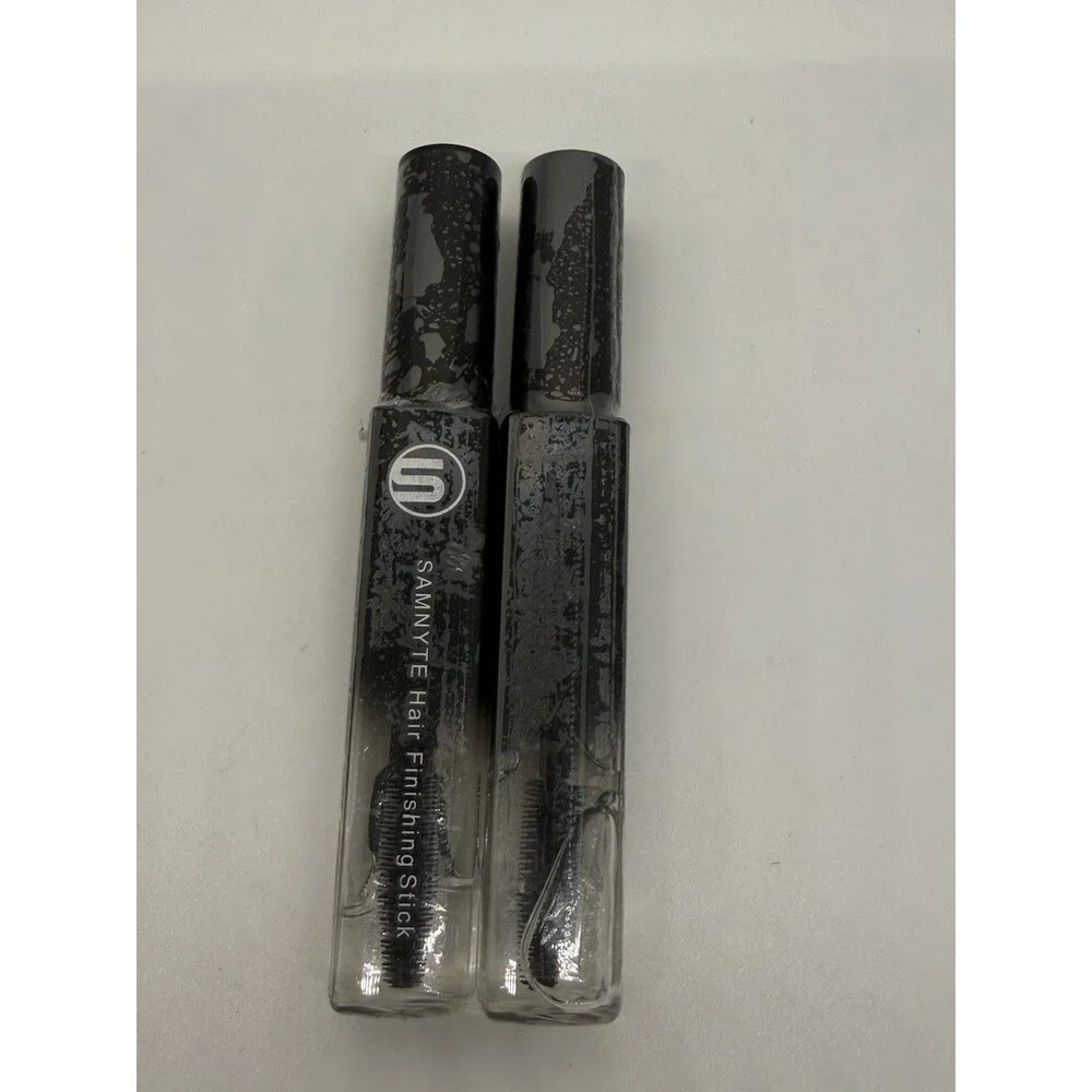 Samnyte Hair Finishing Stick Clear Hair Gel 0.7oz Frizz Control Set of 2 Smooth‎